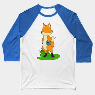 Fox Volleyball Sports Baseball T-Shirt